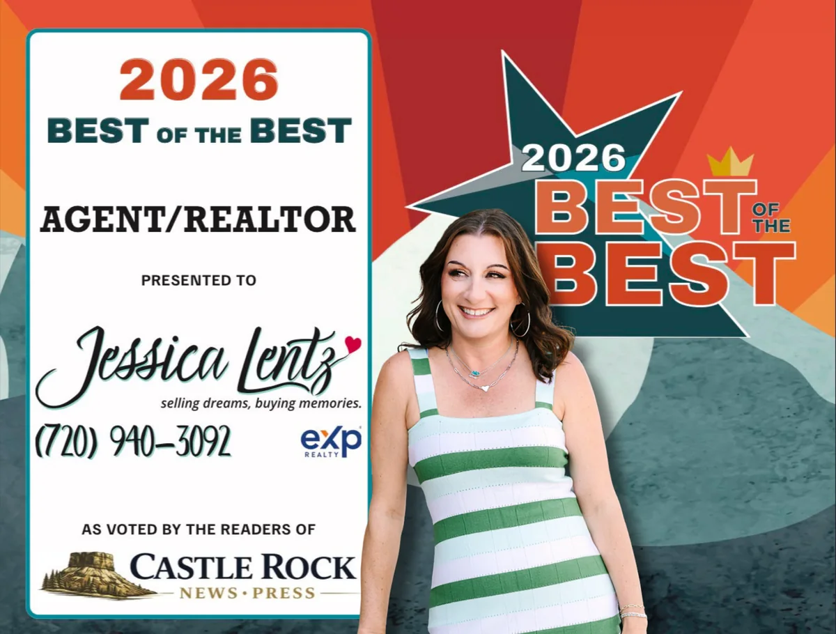 Jessica Lentz named 2026 Best of the Best Agent/Realtor, as voted by readers of the Castle Rock News-Press